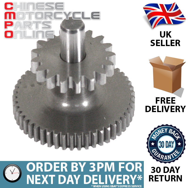 Scooter Starter Motor Reduction Gear 152QMI 152QMIA for Pulse Rage 125 eBay