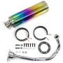 Iridium Sports Exhaust 139QMB for 50cc Scooters (type 1)