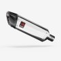 Lextek Polished Stainless Steel SP4 Exhaust Silencer 51mm
