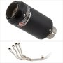 Lextek CP8C Full Carbon Exhaust 150mm with Link Pipe for Suzuki GSX-S 1000 F (15-20)