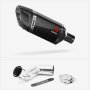 Lextek SP11C Gloss Carbon Fibre Exhaust 200mm with Link Pipe for Kawasaki Ninja 1000SX (20...