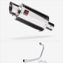 Lextek Stainless Steel YP4 Exhaust System 200mm for Lexmoto ZSB 125
