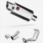 Lextek Stainless Steel YP4 Full Exhaust System for Honda CB1000R (18-21)