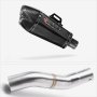 Lextek Stainless Steel XP13C Exhaust 210mm for Honda CBR500R (22-24) with Link Pipe