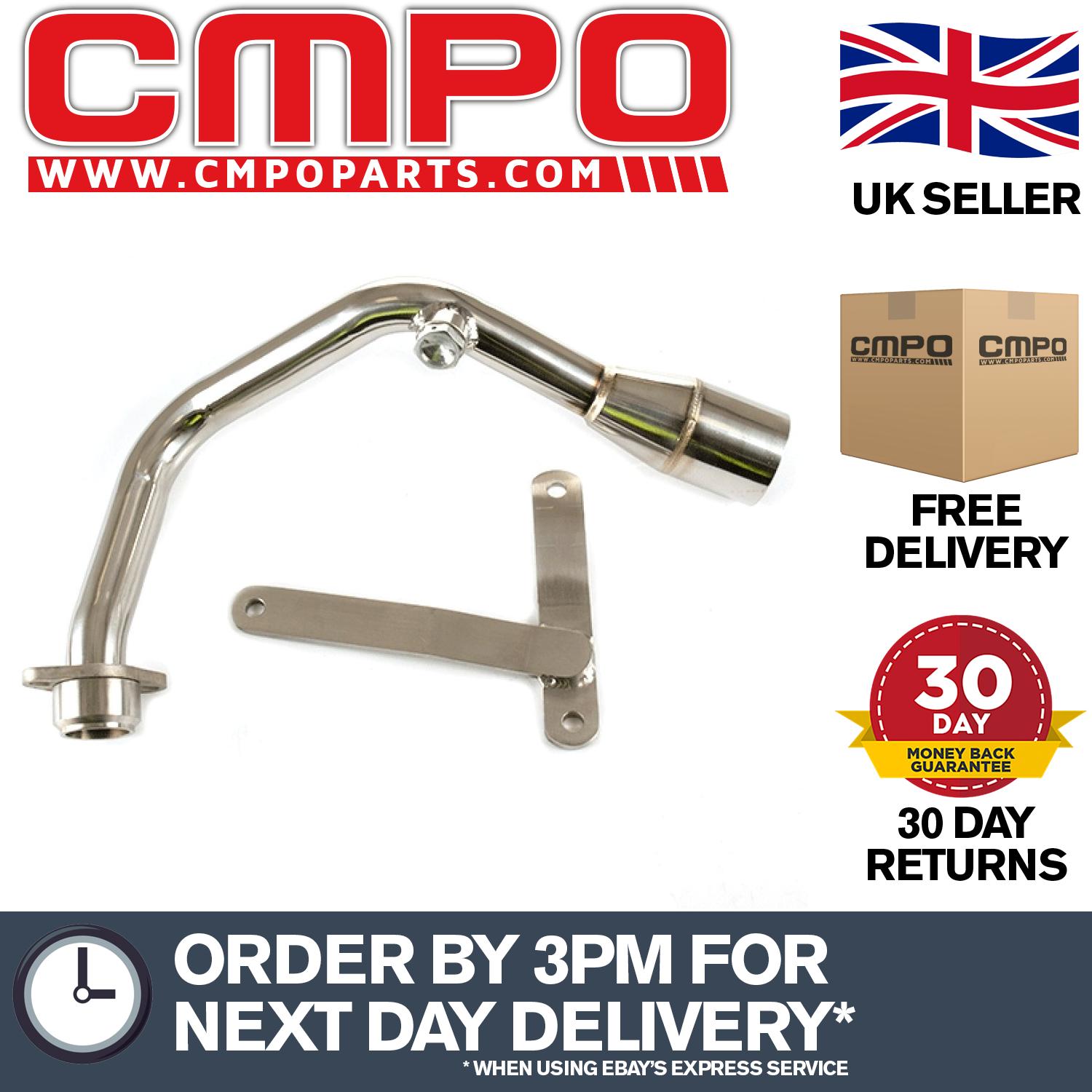 Lextek Stainless Steel Exhaust Silencer Downpipe for Royal Alloy Gt200