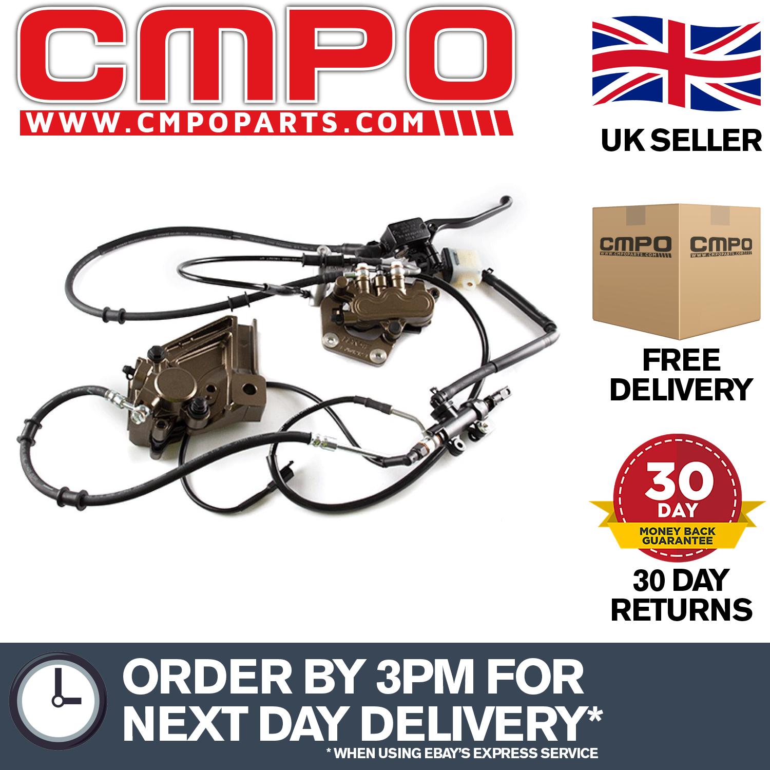 COMPLETE BRAKE SYSTEM (BRSC022) for Lexmoto, Zontes (022) £216.19