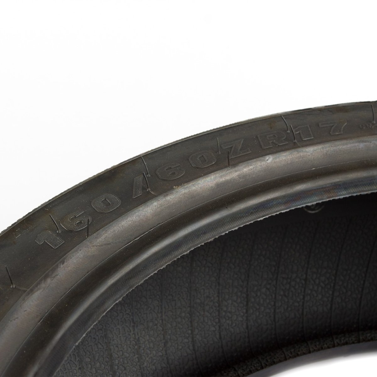 ns 160 tyre size rear