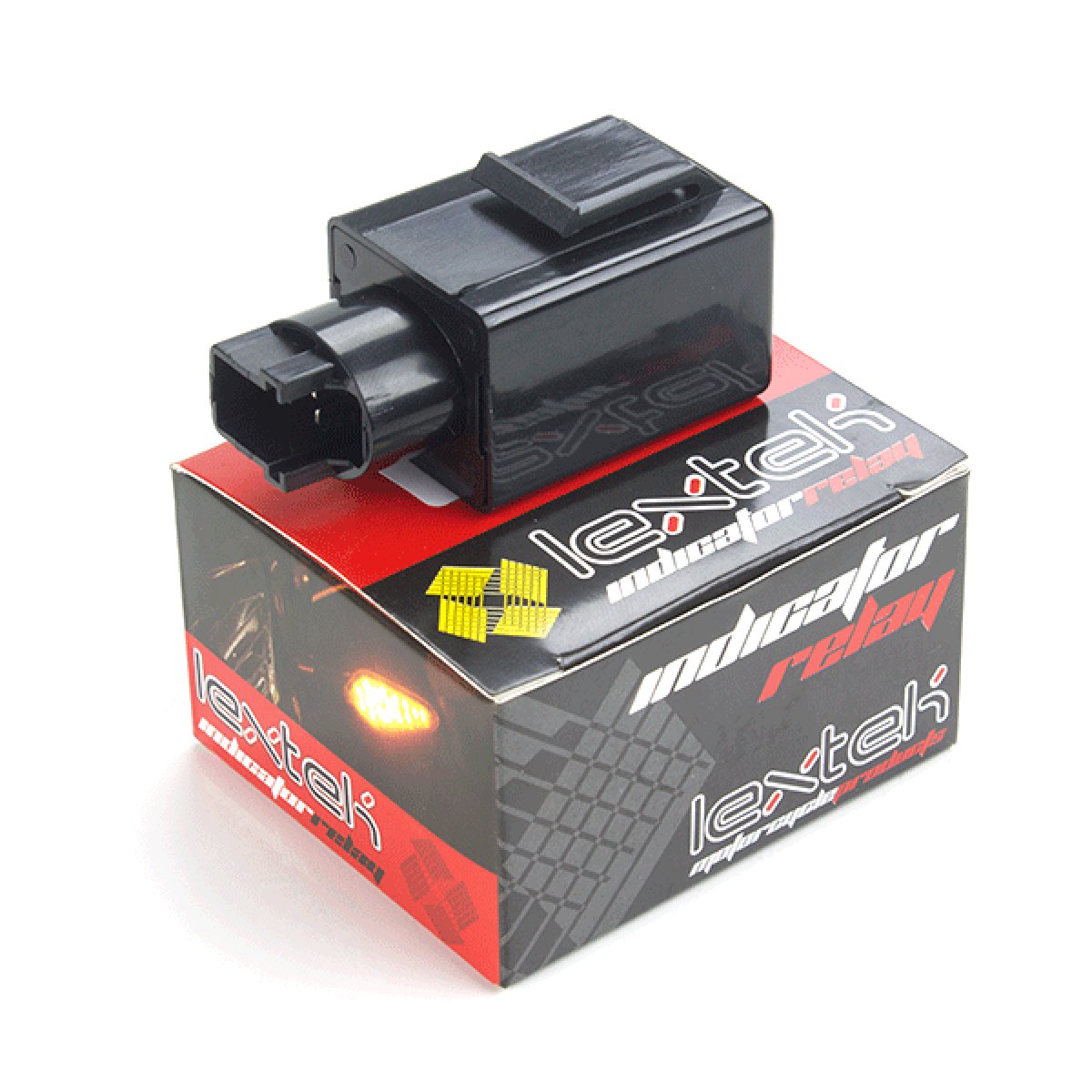 Lextek Indicator Relay Honda 4 pin relay for LED Indicators (INDRLY06