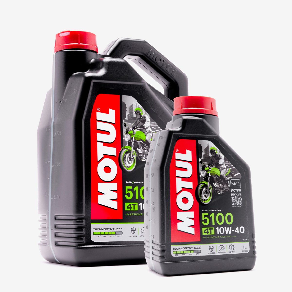 Semi synthetic motorcycle oil