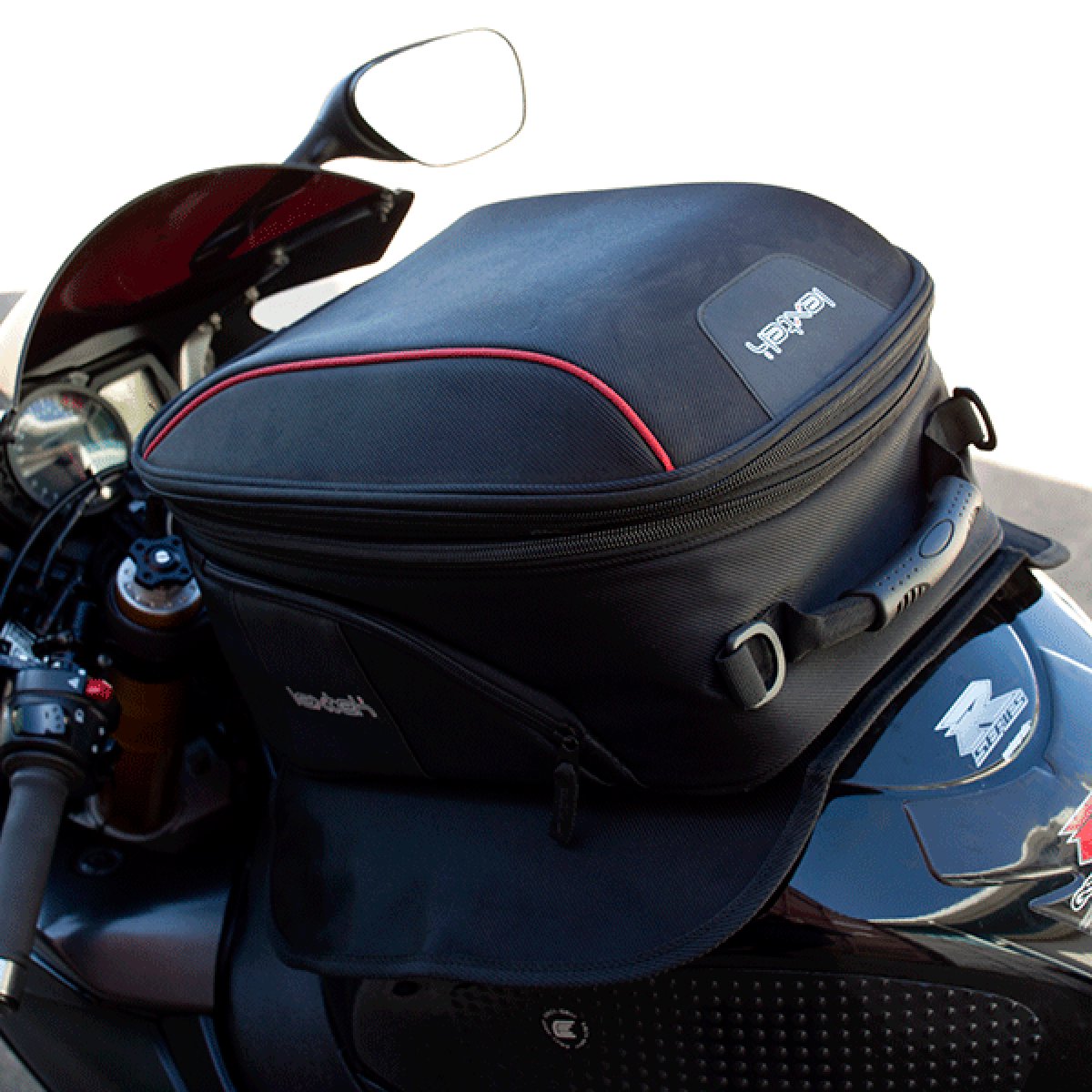 Lextek Motorcycle Expandable Tank Bag 28L (LGB009) (009) eBay