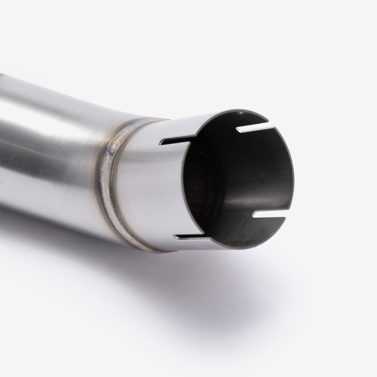 Lextek Stainless Steel Link Pipe Exhaust|Rear Clamp-On Silver LNKPP056 Lifetime - Photo 3