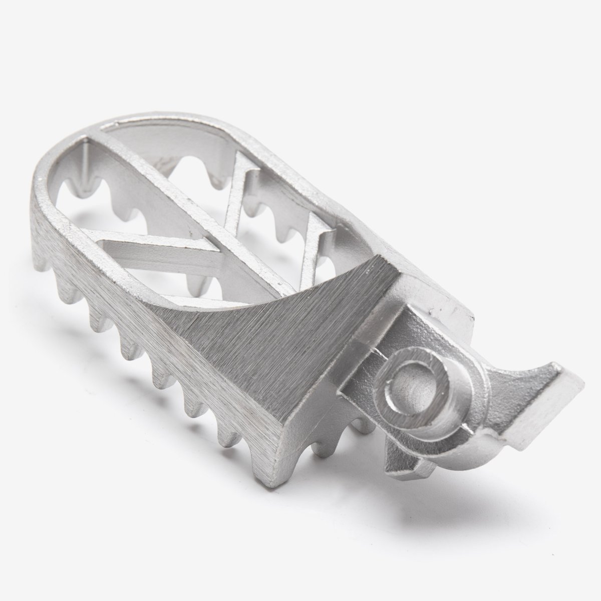 Right Footpeg Rider for KY500X-E5 Foot Peg Black Steel Foldable Bolt-On FPR033 - Photo 1