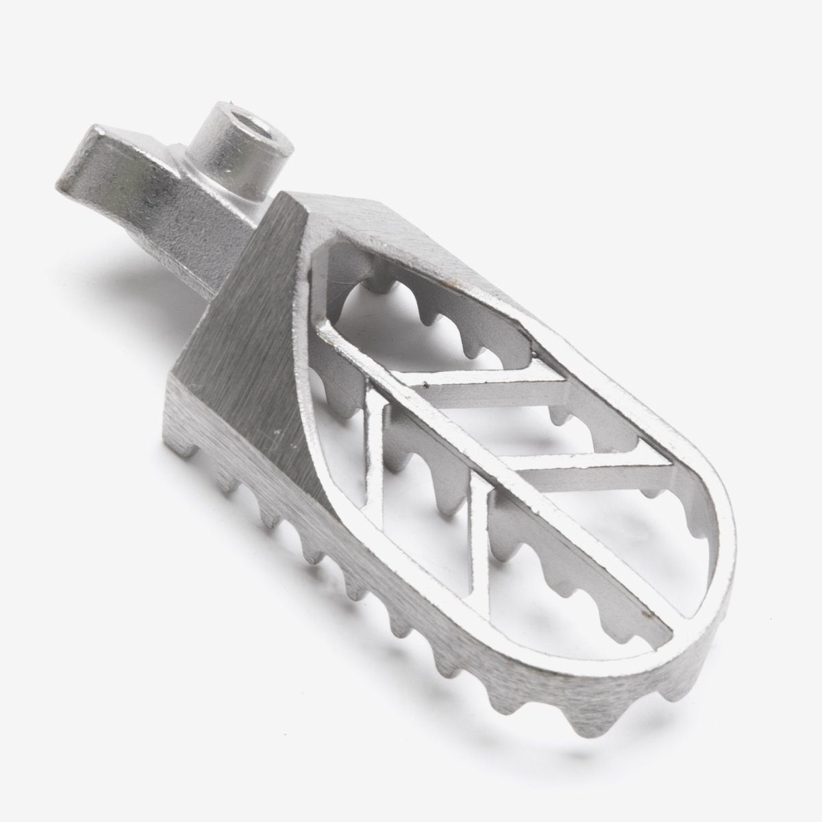 CMPO Right Footpeg Rider for KY500X-E5 Foot Peg Black Steel Foldable Bolt-On FPR033 - Main Image