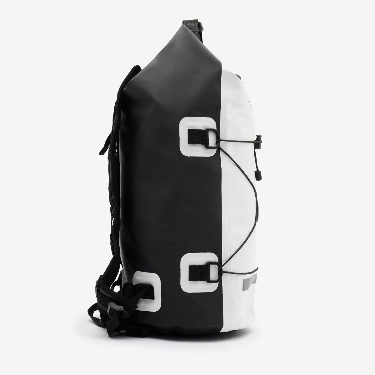 Lextek Waterproof Dry Bag Backpack 30L White/Black Rear Bag 30 L Canvas Straps - Photo 4