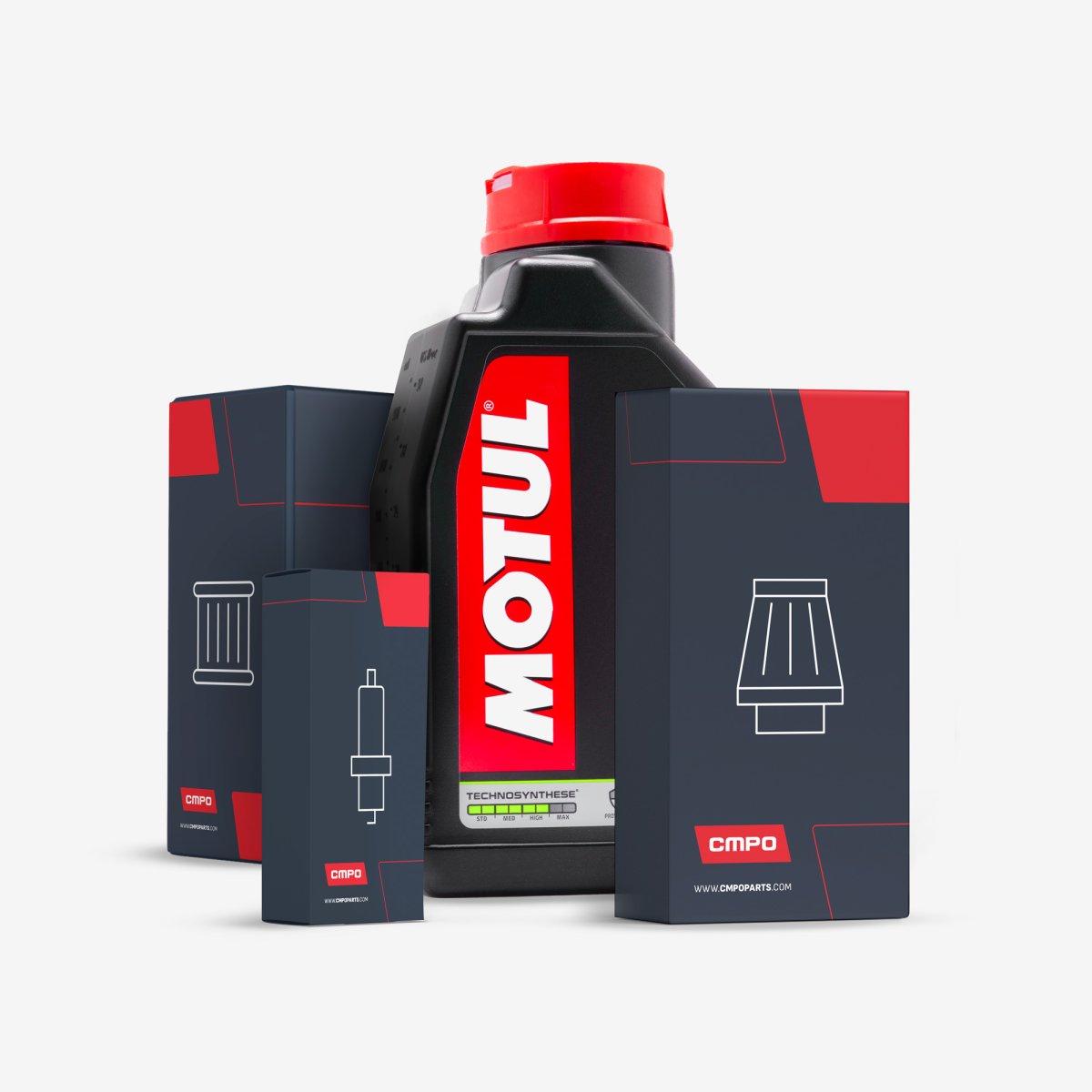 Service Kit for Lexmoto Diablo125 Oil Filter Easy Installation 10W40 Scooter
