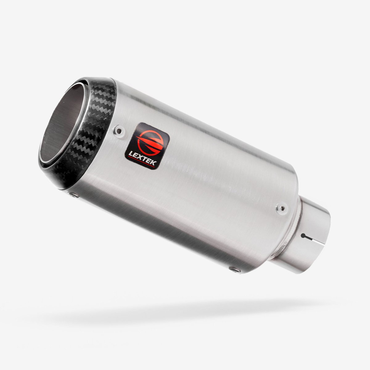 Lextek Stainless Steel CP1 Exhaust Silencer 150mm 51mm Easy to Replace ...