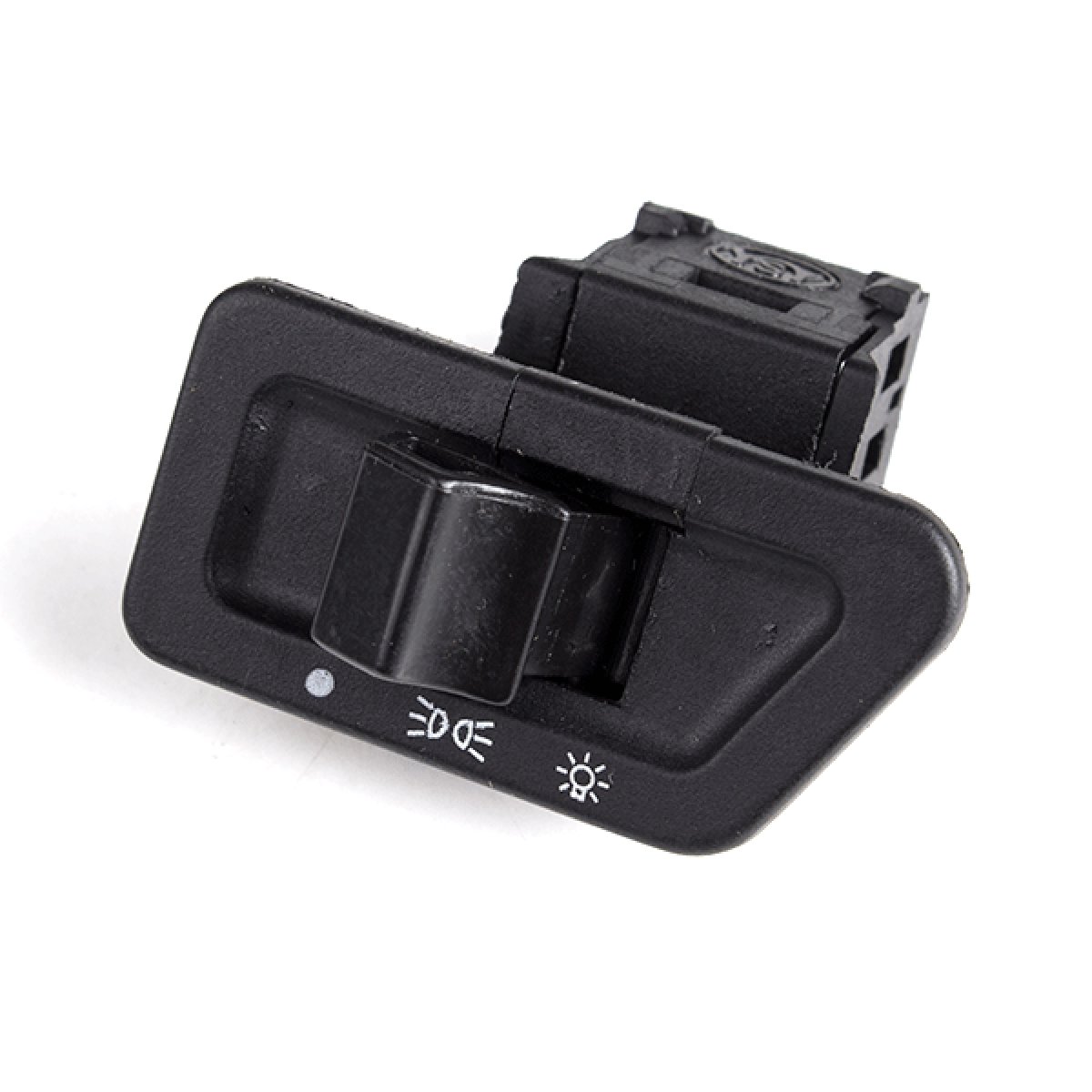 CMPO Headlight/Sidelight Switch Toggle Switch Durable Front Black Powder Coated Unit - Main Image