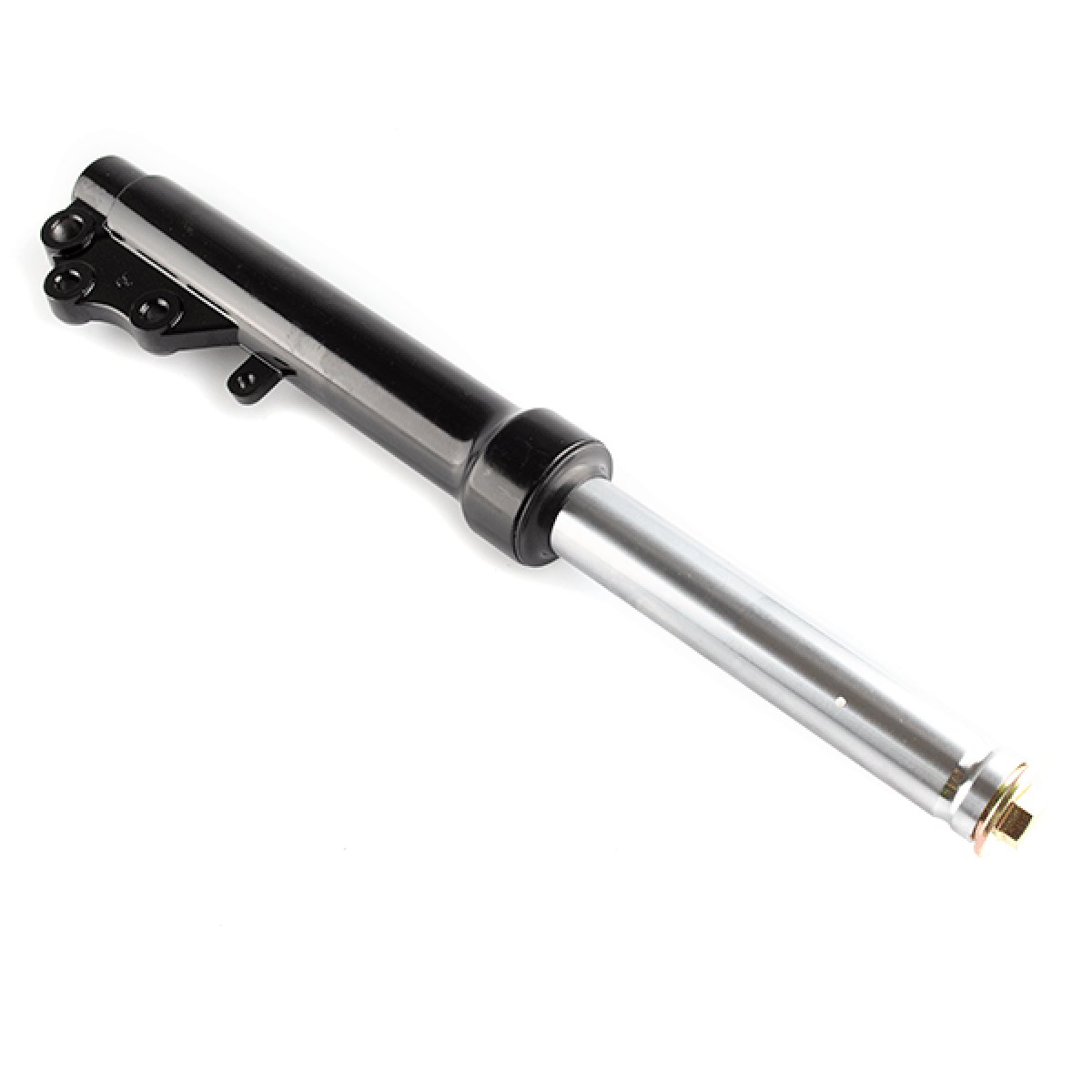 CMPO Left Suspension Fork for LJ50QT-6L, LJ50QT-6L-E5 Scooter Fork Leg FRKL127 Black - Main Image