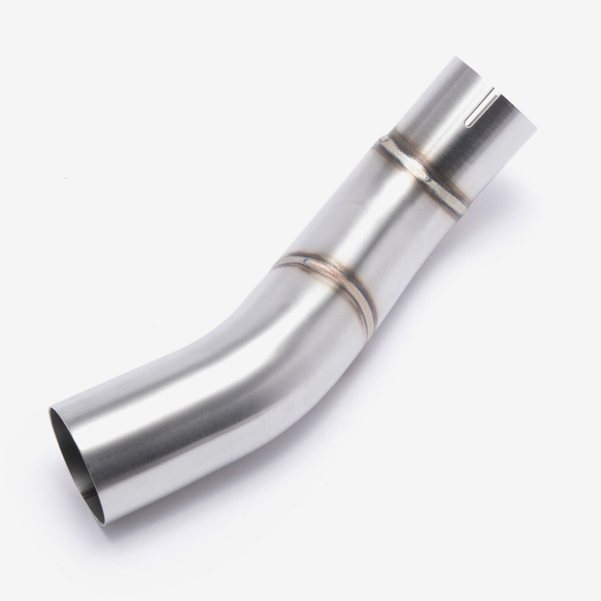 Lextek Lextek Stainless Steel Link Pipe Exhaust|Rear Clamp-On Silver LNKPP056 Lifetime - Main Image